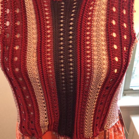 NWT FREE PEOPLE crochet and cotton dress - Picture 2 of 9